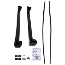 Roof Rack Cross Bars Set Black