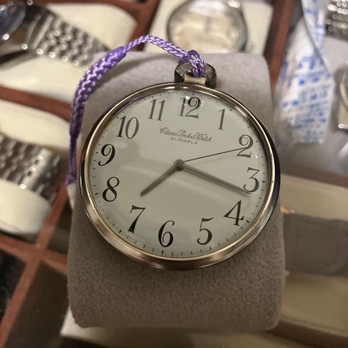 Citizen pocket watch - watch, (working