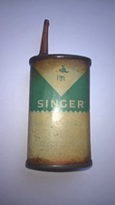 Vintage Singer Sewing Machine Oil Can Empty