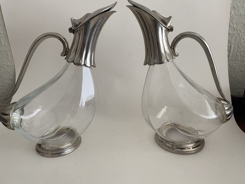 Vintage duck decanters glass - decanters,