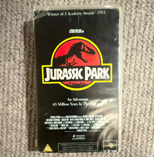 Universal jurassic park vhs - jurassic,