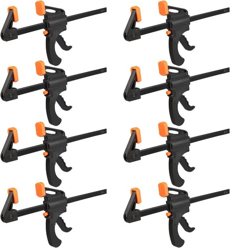 Inch bar clamps 8 pack - inch,