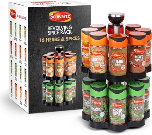 Schwartz rotating spice rack - rotating,