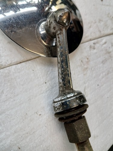 Classic car chrome wing mirror - classic,
