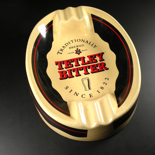 Tetley bitter ceramic - bitter, ashtray