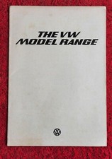 THE VW MODEL RANGE 1975 Polo