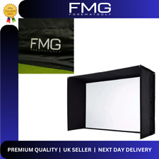 GOLF SIMULATOR ENCLOSURE POLED