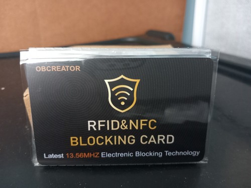 Rfid nfc blocking - rfid/nfc, card