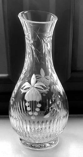 Royal brierley crystal - royal, fuchsia
