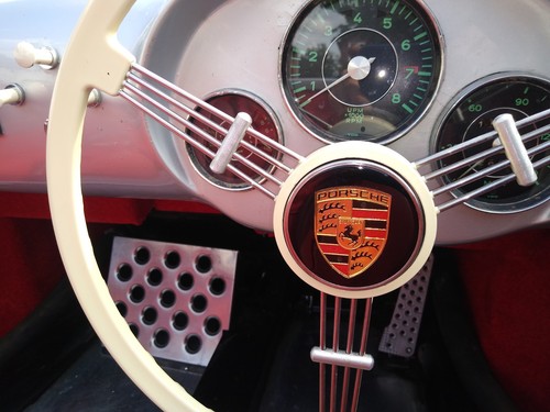 Porsche 356 horn - , push
