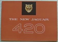 JAGUAR 420 Car Sales Brochure