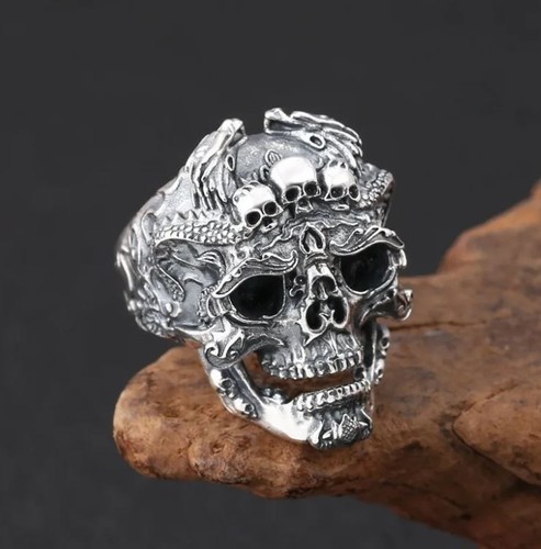 Solid retro punk - punk, skull