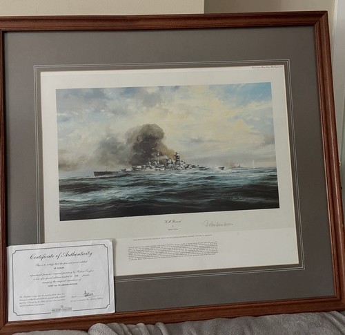 Robert taylor framed warship - taylor,