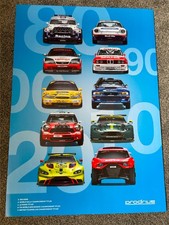 Prodrive Un Signed Poster
