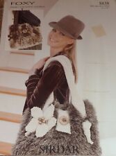 Sirdar Knitting Pattern Lady's Foxy & Denim Ultra Bags No 8838