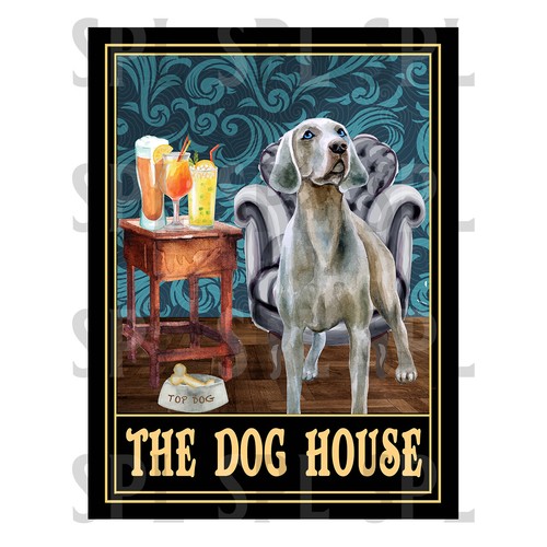 The dog house - the, weimaraner