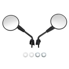 Mirror M8 Shorty left & right Black For Piaggio Vespa Primavera 50 125 150 UK