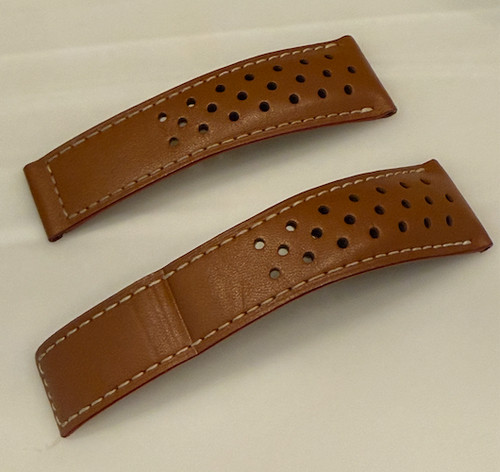 Tag heuer tan leather - tan, rally