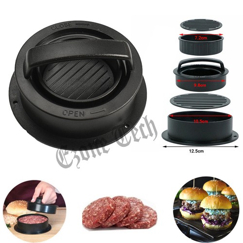 Non stick stuffed burger press - stuffed,