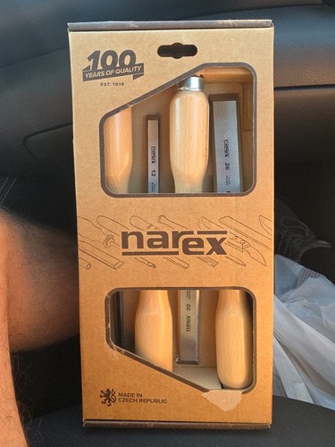 Narex bevel edge chisel set - narex,
