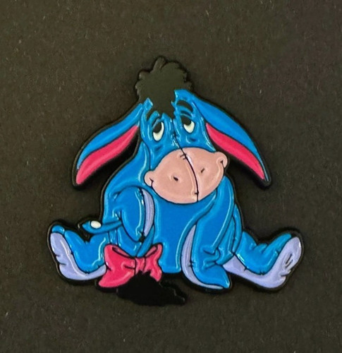Eeyore cute enamel pin metal - enamel,