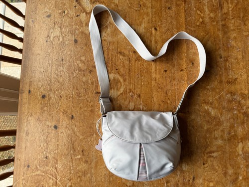 Radley grey textile crossbody - grey,