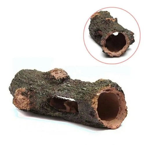 1pc aquarium hollow hole log - 1pc,