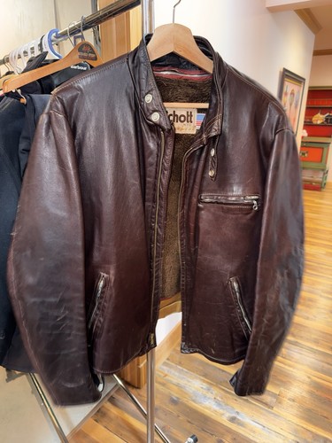 Schott men s brown - schott, men’s
