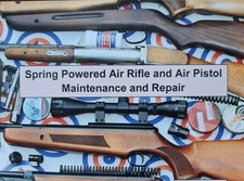 Spring powered air rifle