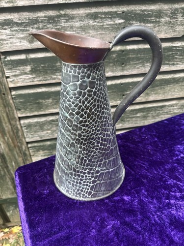 Copper jug lizard skin - jug,