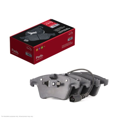 Apec front brake pads - brake, vw