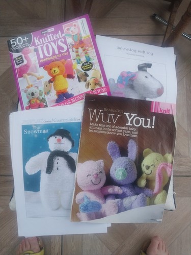 Toys knitting patterns - 50+,