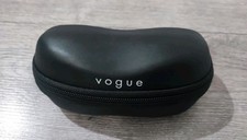 Vogue Sunglasses VO5337-S W44/87 Polished Black Cat Eye Frames with Grey Lenses