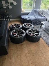 Ray Volk TE37SL 5x114.3 Wheels with new Pirelli Tyres