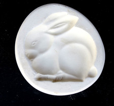 Carolina Rabbit Magnet Slip Mold Open Pour Realistic Pose