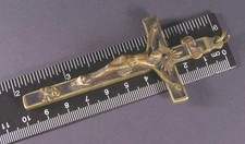 Catholic brass cross with