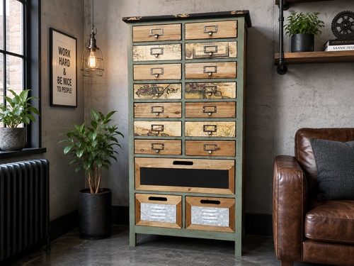 Vintage industrial storage - industrial,