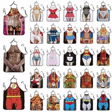 Funny Adult Men Women Novelty Aprons Sexy Party Game Cooking Kitchen BBQ Baking