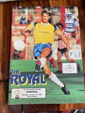 Reading v Arsenal 10/1/87