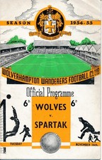 WOLVES v Spartak Moscow Russia