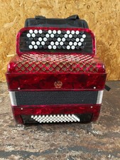 MRAJ 62 Keys Accordion 60 Bass Button Accordion & Carry Backpack - FREEPOST