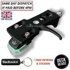 Black Headshell With Genuine