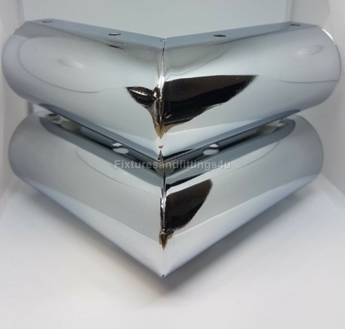 Metal chrome shape corner - 4,