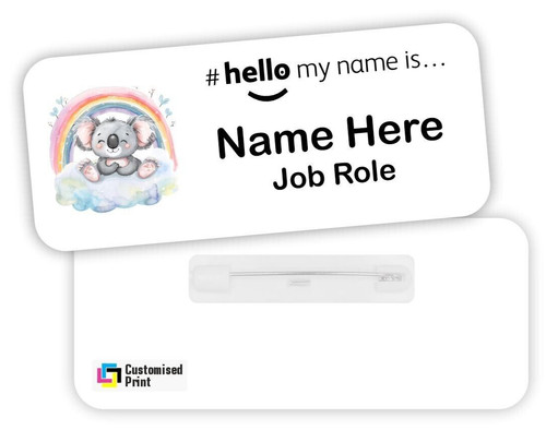 Hello name badge student - name, is