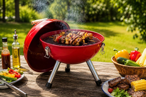 Portable bbq charcoal grill - bbq,