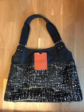 Orla Kiely leather shoulder