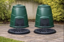 220L Green Garden Compost Bins
