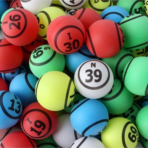 Bingo balls pcs - 75, ping