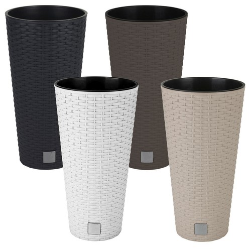 Round rattan elegant tall - round,
