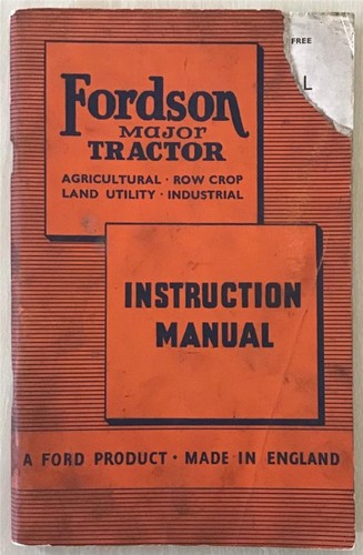 Fordson major tractor - fordson,